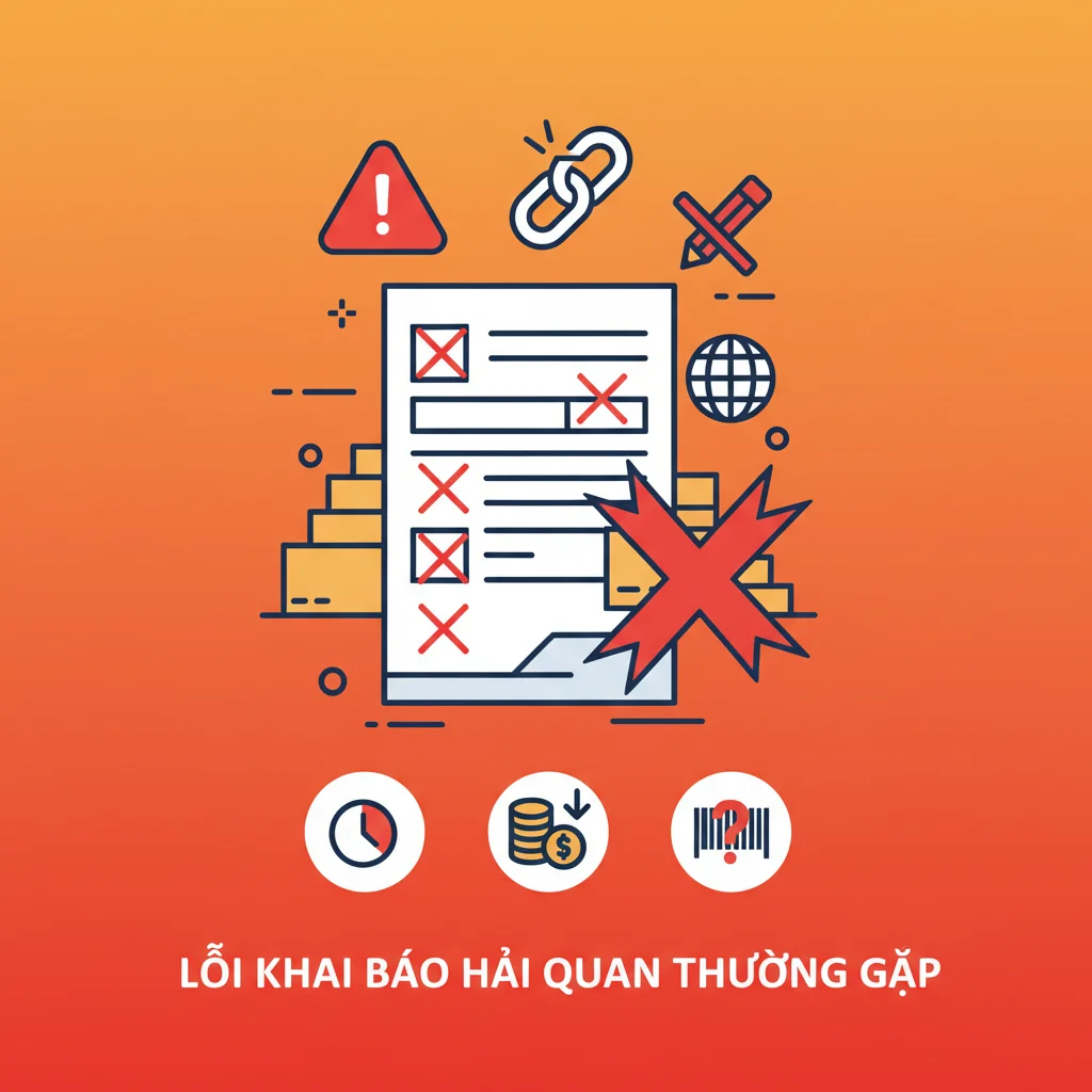 10 lỗi thường gặp khi khai báo hải quan và cách khắc phục