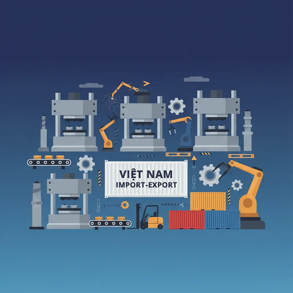 Mã HS code máy móc công nghiệp - Phân loại theo công dụng