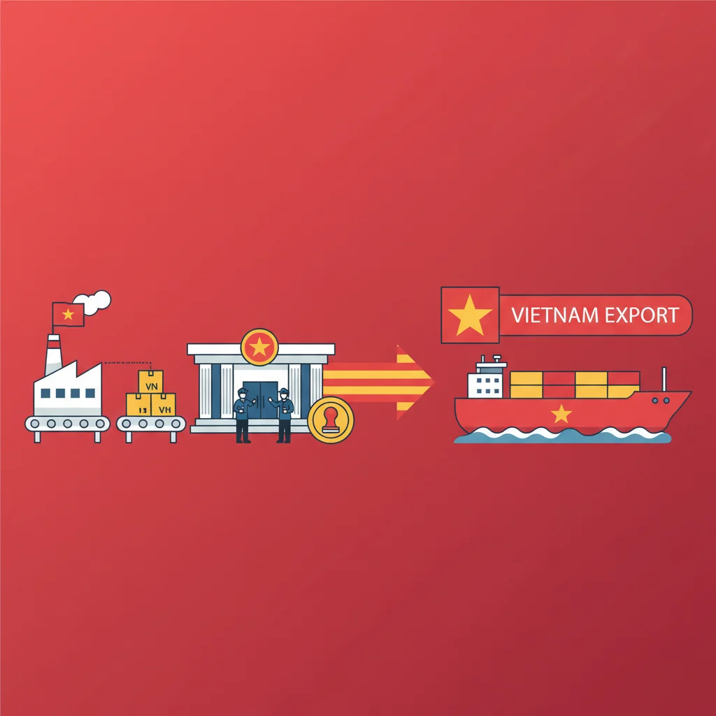 Quy trình xuất khẩu hàng hóa tại Việt Nam - 10 bước chi tiết