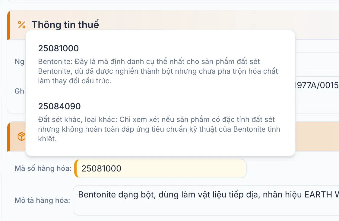 Trường màu vàng với popup hiển thị thông tin conflict